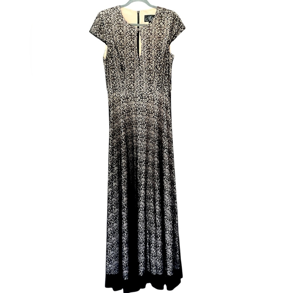 Alex Evenings Black Maxi Dress